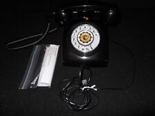 Rotary Dial Telephone Sangyn 1960'S Classic Old Style Retro Black Unused picture