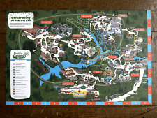2015 Busch Gardens Williamsburg Theme Park Map / Poster 11x16 (40th Anniversary) picture