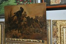 Large WWI Battle scene by  American Artist Edward M. Reid picture
