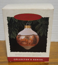 Vintage 1994 Hallmark Keepsake Ornament Betsey Country Christmas Glass Open Box picture