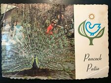 Vintage Postcard 1960-1973 Sterling Forest Gardens Peacock Patio Tuxedo NY picture