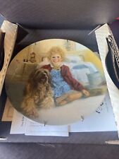 ANNIE & SANDY 1982 COLLECTOR'S PLATE LIMITED EDITION W/BOX. /COA picture