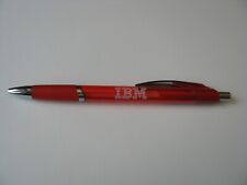 IBM International Business Machines Logo Red Ad Advertising Promo Ballpoint Pen picture