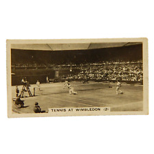 WIMBLEDON 1927 CIGARETTE CARD #26  W.D. & H.O. WILLS LTD, HOMELAND EVENTS  picture