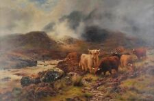 Dream-art Oil painting Louis_Bosworth_Hurt-West_Highlanders landscape cows art picture