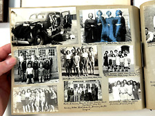 1940's Photo Album Scrapbook (150) band senior class girls trips Pratt Kansas KS picture
