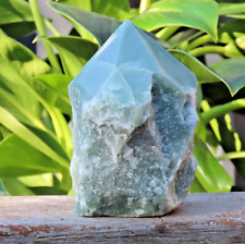 Large Green Aventurine Crystal Point Polished and Rough 653 Grams picture