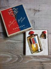 Vintage Bond Street Yardley toilet water and perfume bottle in box picture