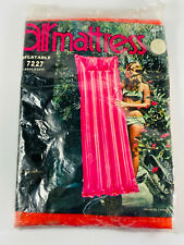 VTG nos 60s 70s inflatable air matress swimming bikini girl pin up NICE unopened picture