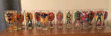 14 Pepsi Moon Glasses 1976 Super Series Complete  Arrow Lantern  Joker Batgirl picture