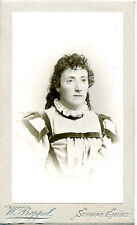 PORTRAIT LOVELY GERMAN WOMAN=1870s=CDV Carte De Visite---FREE SHIPPING picture
