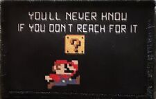 Super Mario You'll Never Know Question Block Morale Patch Tactical Military USA picture