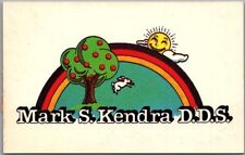 1988 Indianapolis, Indiana Advertising Postcard MARK S. KENDRA, D.D.S. Dentist picture