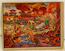 1938 Gum Inc. Horrors of War. (R69-1)  Card # 228 Japanese Rain Death.... picture