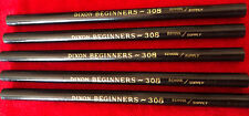 5 Each, Vintage Dixon pencil Beginners 308, Extra Large Graphite Core, Non Toxic picture