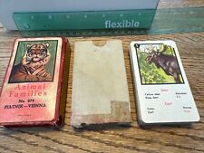 1950's Animal Families Playing Cards by Piatnik No. 279 Vintage picture