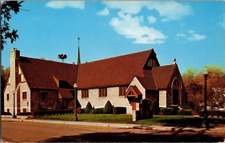 Grace Lutheran Church Paris Illinois Vintage Postcard Unposted picture