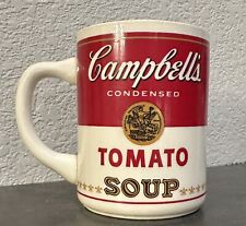 Vintage 1970s USA Campbell's Tomato Soup Label Mug - Excellent Quality picture
