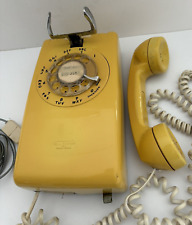 Vintage Bell System Western Electric GOLD Rotary Dial Telephone Untested picture