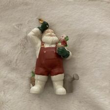 Lenox Christmas GARDENING SANTA Figurine Plants Pots Watering Can (H2) picture