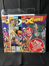 SET OF 5 1991 X-FORCE #1 w CARDS DEADPOOL ROOKIE  Factory Sealed NM+ Lot picture