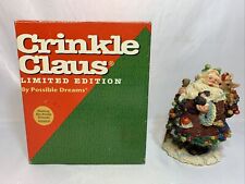 VINTAGE 1997 CRINKLE CLAUS FEEDING HIS FOREST FRIENDS BY POSSIBLE DREAMS #659905 picture