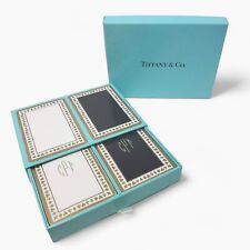 Vintage Tiffany & Co CPT Playing Cards Double Deck Set Complete in Original Box picture