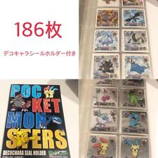 Pokemon Deco chara Sticker Seal Lot Daiichi Pan Pokemon Bread 186 pieces 013727d picture