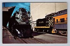 Denver CO-Colorado, Burlington 5626, Rio Grandes Alco Switcher, Vintage Postcard picture