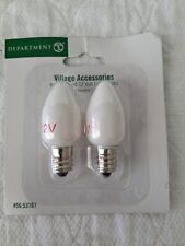 Department 56 Replacement 12 Volt Light Bulbs, Set 2  #53161 picture