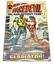 Daredevil #18  1st Appearance Gladiator John Romita Art Marvel 1966 L@@K picture