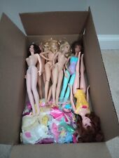 Barbie Fashionistas Articulated Nude Doll Lot of 6 + Clothes & Accessories picture