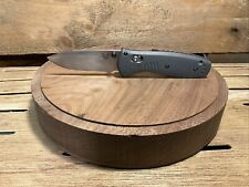 Benchmade 585-2 Mini Barrage AXIS S30V Gray G10 Osborne Used. picture