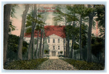 c1910s Eingang Zum Schlob Lichtenwalde Niederwiesa, Germany Postcard picture