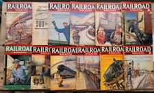 Lot of 12 Month Complete Set 1939  Vintage Railroad Magazines   picture
