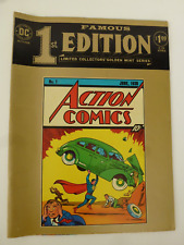 Famous First Edition Action Comics DC 1st Appearance of Superman #1 C-26 Reprint picture