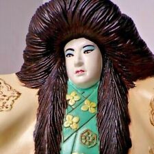 Japanese Traditional Theater Dance Kabuki Ceramic Figurine 1972 Fresolone Mold picture