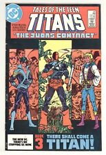 TALES OF THE TEEN TITANS #44 FINE 6.0 1ST NIGHTWING & JERICHO DC COMICS 1984 picture
