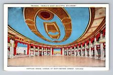 Chicago IL-Illinois, Trianon Ballroom, Advertising, Antique Vintage Postcard picture