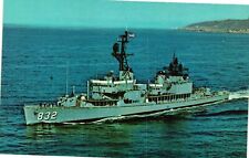 Vintage Postcard- U.S.S. Hanson (DD-832) Ship picture