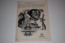 Vintage 1962 Rand McNalley Print Ad. Aesop's Fables. picture