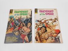 Brothers of the Spear #2,3 George Wilson Painted Covers 1972 Gold Key VG picture