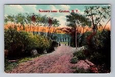 Groton NY-New York, Scenery, Scenic View, c1912 Vintage Souvenir Postcard picture