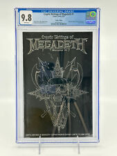 Cryptic Writings of Megadeth #1 Leather Edition CGC 9.8 White Pages Chaos 1997 picture