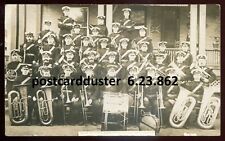 BRANTFORD Ontario 1910s 38th Dufferin Rifle Band. Real Photo Postcard by Stedman picture
