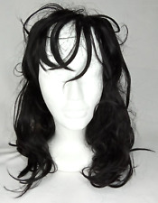 Halloween Wig Gothic Black Vintage Trick Or Treat Costume Masquerade picture