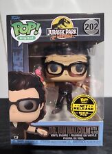 Funko Pop Digital Jurassic Park Dr. Ian Malcolm with Flare #202 picture