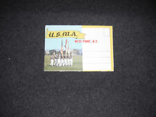 1960's Postcard Folder USMA West Point New York United States Military Academy picture