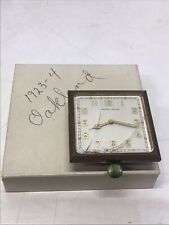 Rare 1923-24 Oakland Automobile 8 Day Clock 15 Jewels Cortland Watch Co. - Works picture