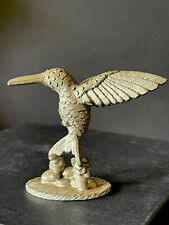 Spoontiques Mini Hummingbird Pewter Figurine Collectible 1987 picture